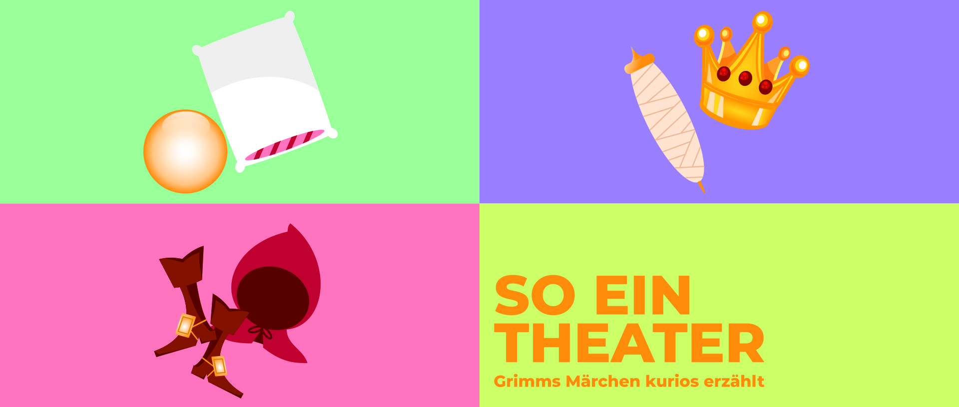 You are currently viewing So ein Theater – Grimms Märchen kurios erzählt